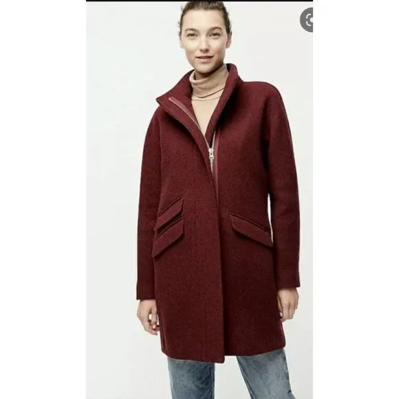 J. Crew Jackets Coats J Crew 365 Cocoon Coat Italian Stadium